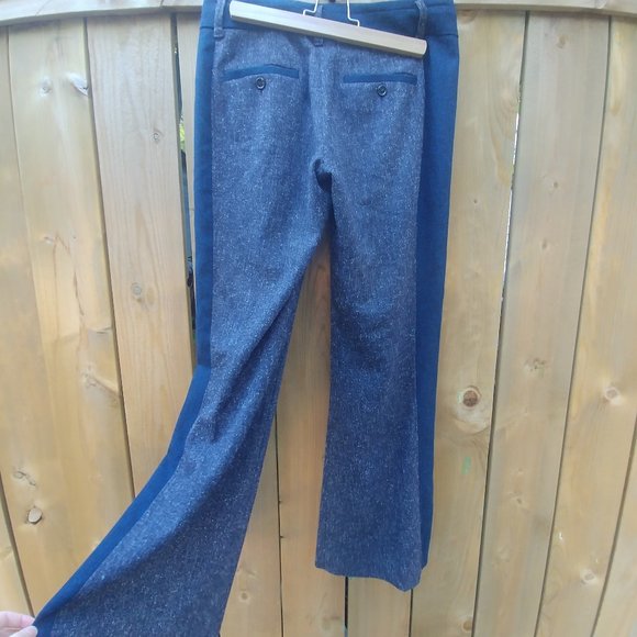 CLEARANCE Anthropologie Elevenses Retro Flare Trousers Sz 4 - Picture 2 of 4